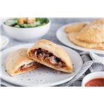 Onion, green pepper & BBQ chicken Calzone